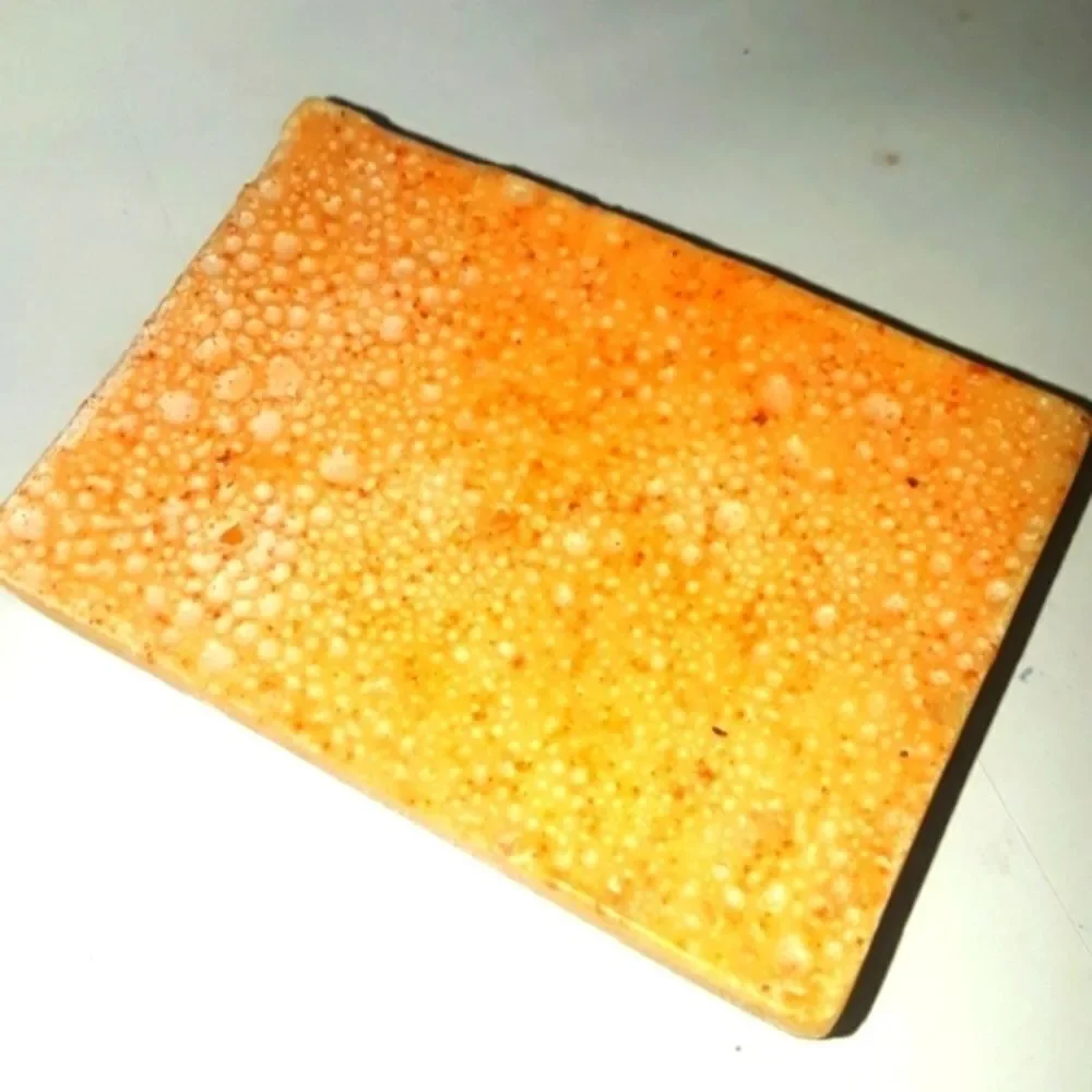𝅺HandCRAFTED Organic Vanilla Honey& Oats soap bar
